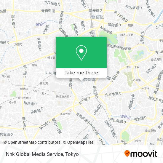 Nhk Global Media Service map