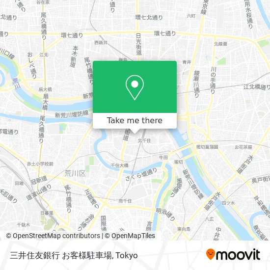 三井住友銀行 お客様駐車場 map