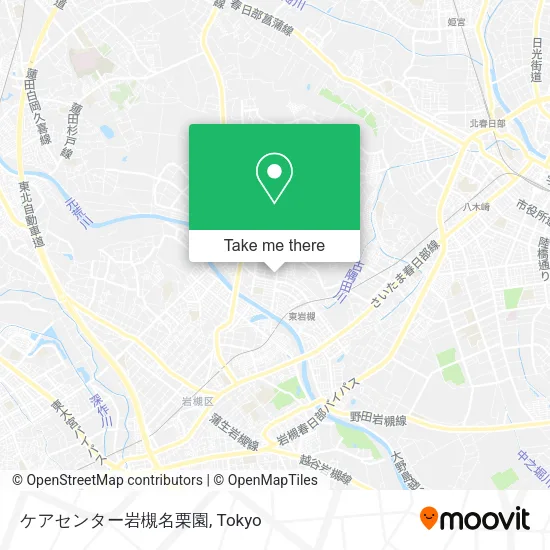 ケアセンター岩槻名栗園 map