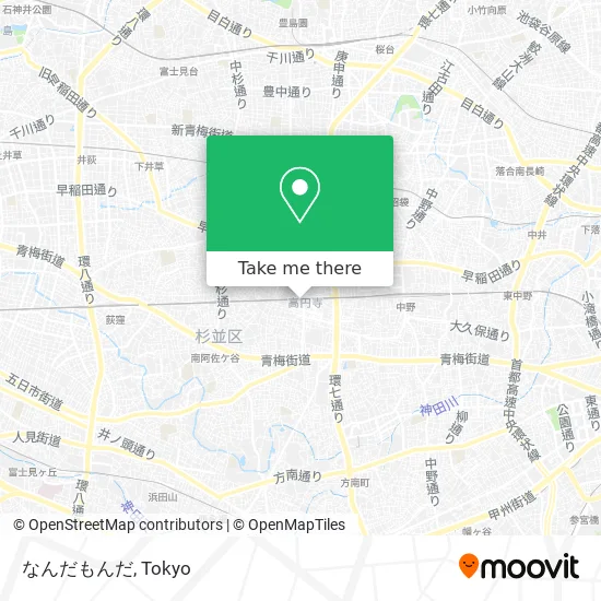 なんだもんだ map