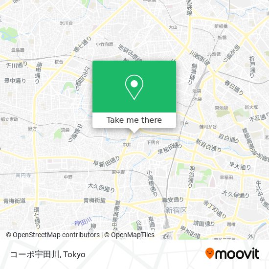 コーポ宇田川 map