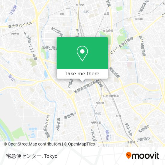 宅急便センター map