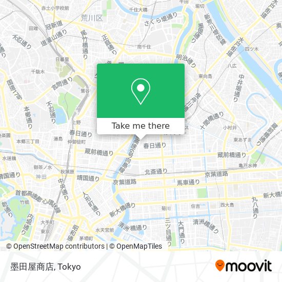 墨田屋商店 map
