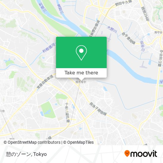 憩のゾーン map