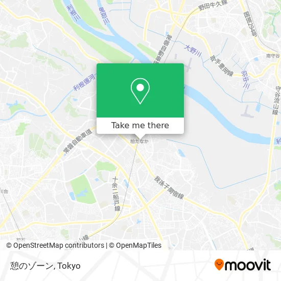 憩のゾーン map