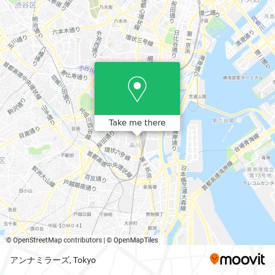 アンナミラーズ map