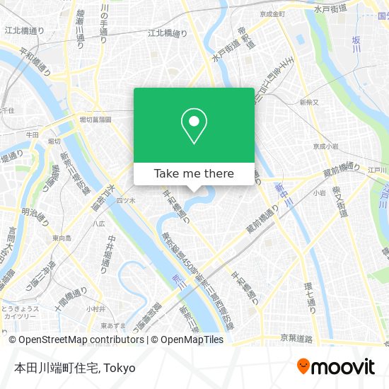 本田川端町住宅 map