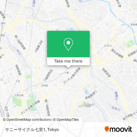 サニーサイクル七里1 map