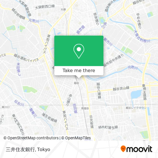 三井住友銀行 map