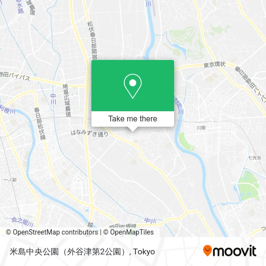 米島中央公園（外谷津第2公園） map