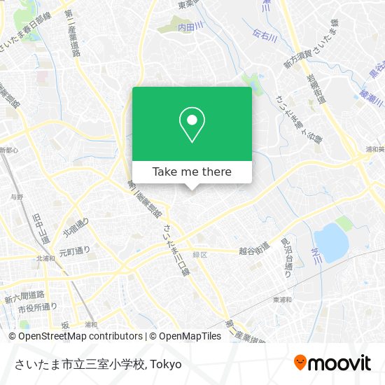 さいたま市立三室小学校 map