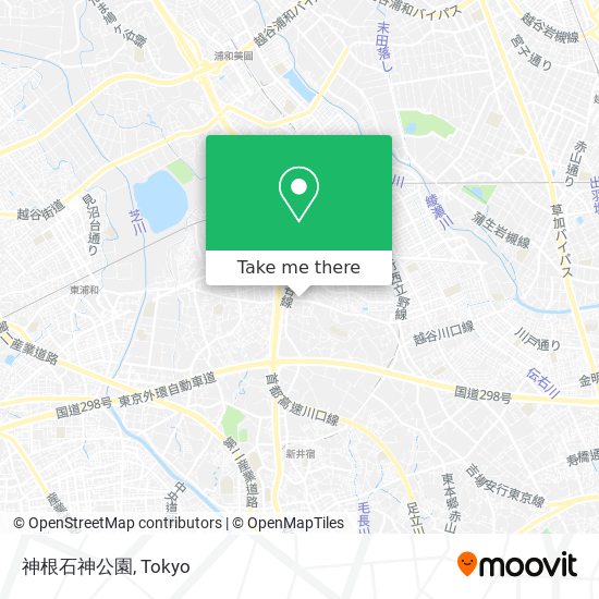 神根石神公園 map