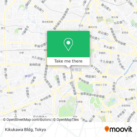 Kikukawa Bldg map