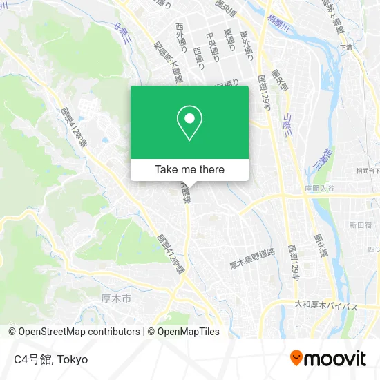 C4号館 map