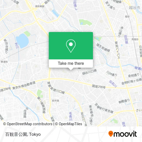 百観音公園 map