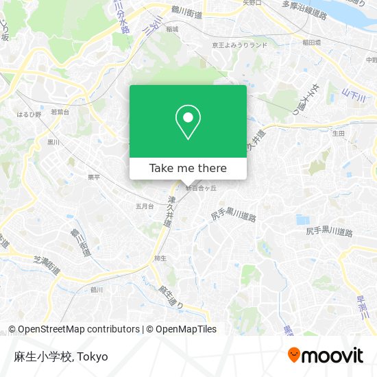 麻生小学校 map