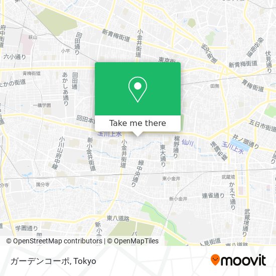 ガーデンコーポ map