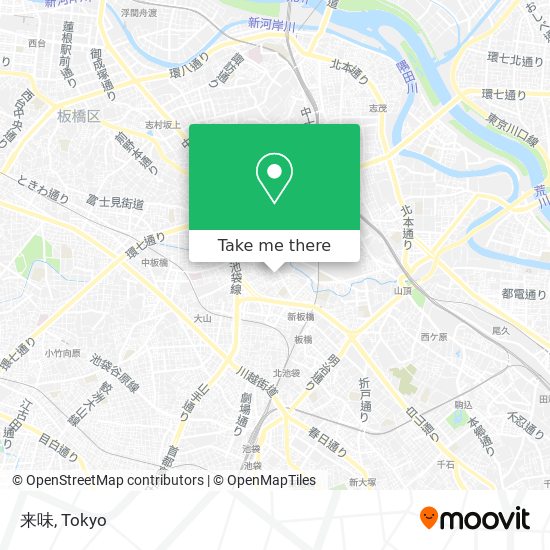 来味 map