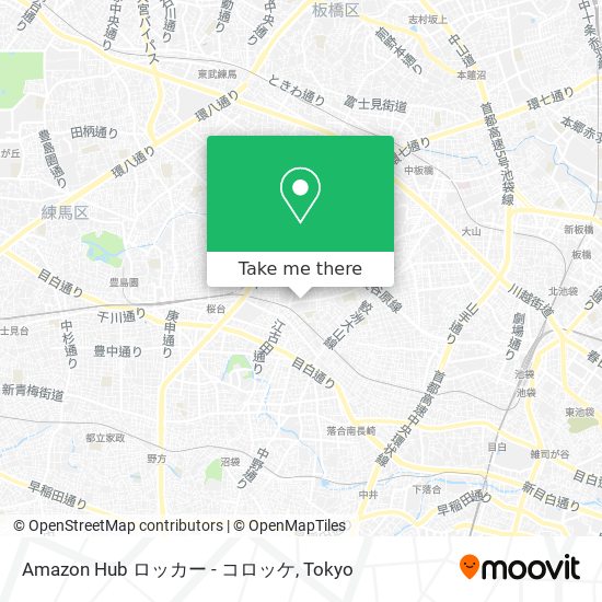 Amazon Hub ロッカー - コロッケ map