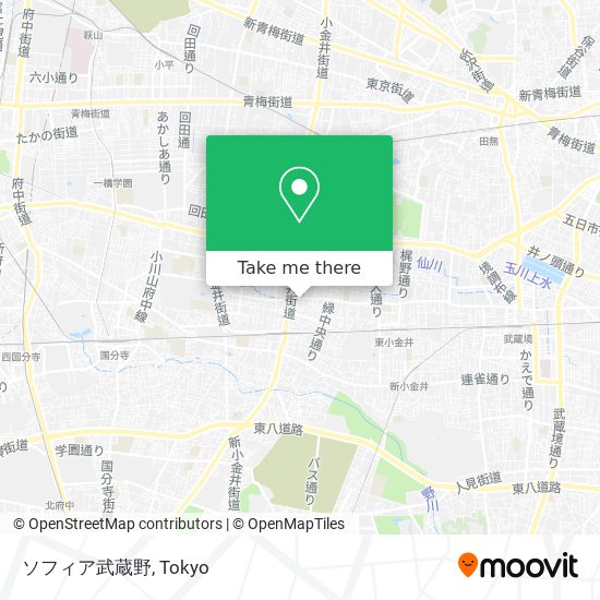 ソフィア武蔵野 map