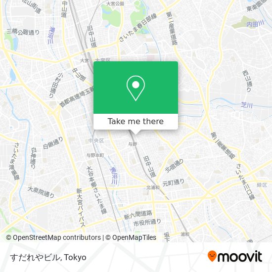 すだれやビル map