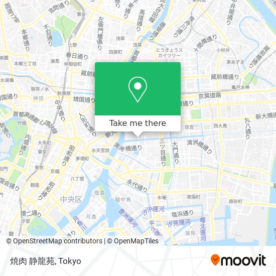 焼肉 静龍苑 map
