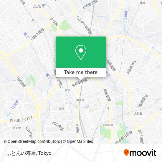 ふとんの寿屋 map