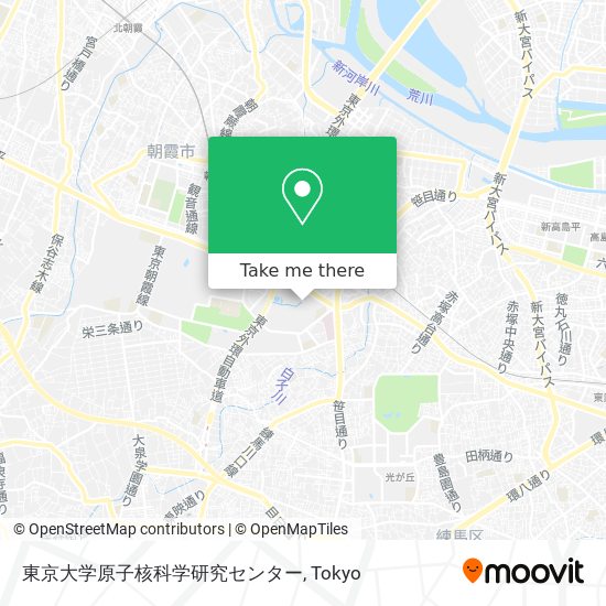 東京大学原子核科学研究センター map