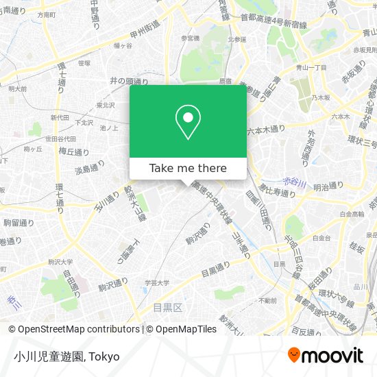 小川児童遊園 map