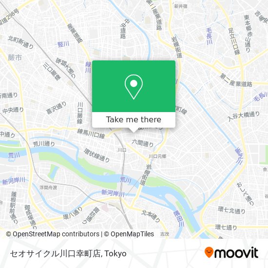 セオサイクル川口幸町店 map