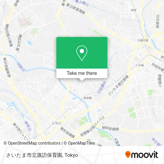 さいたま市立諏訪保育園 map