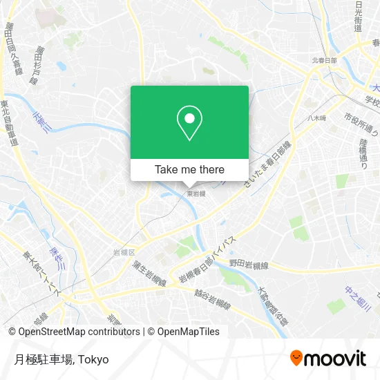 月極駐車場 map