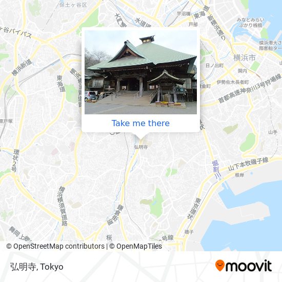 弘明寺 map