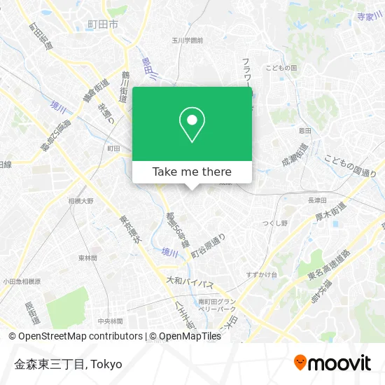 金森東三丁目 map