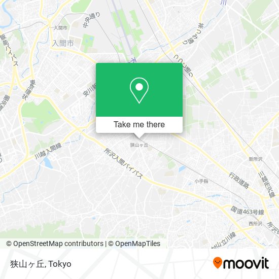 狭山ヶ丘 map