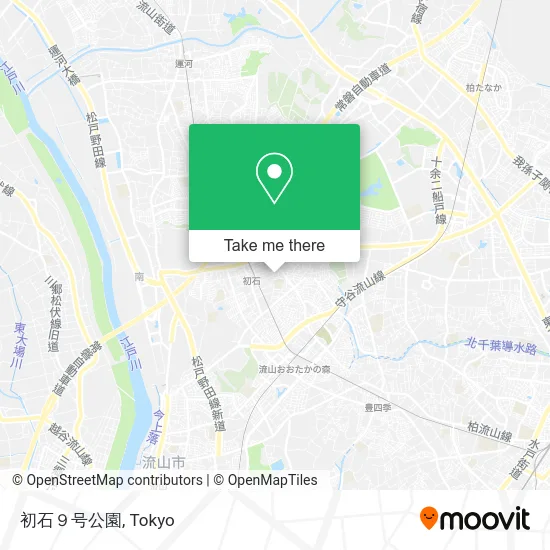 初石９号公園 map