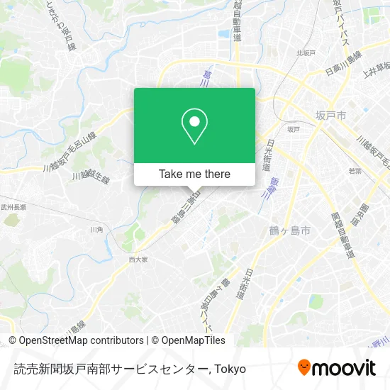 読売新聞坂戸南部サービスセンター map