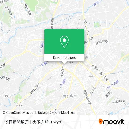 朝日新聞坂戸中央販売所 map