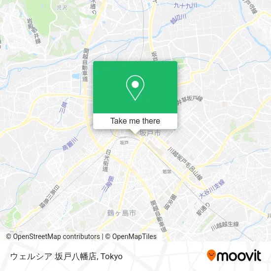 ウェルシア 坂戸八幡店 map