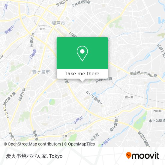 炭火串焼パパん家 map