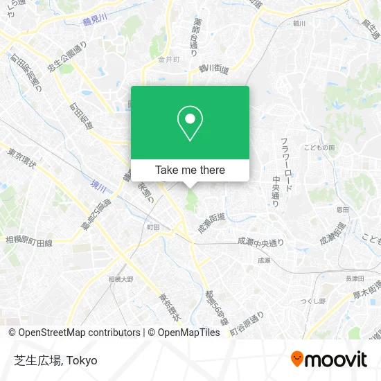 芝生広場 map