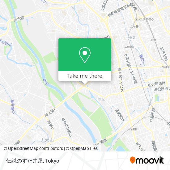 伝説のすた丼屋 map