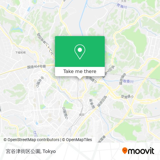 宮谷津街区公園 map