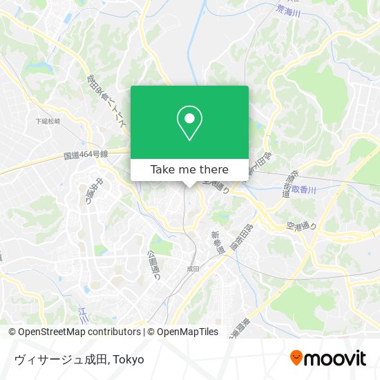 ヴィサージュ成田 map