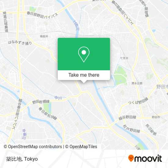 築比地 map