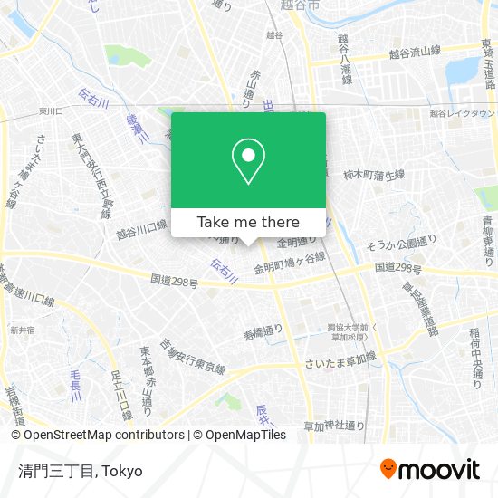 清門三丁目 map