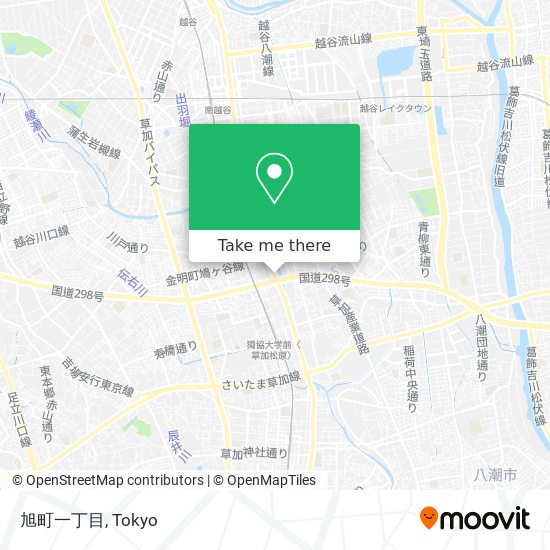 旭町一丁目 map