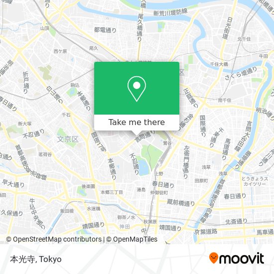 本光寺 map