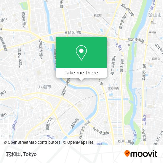 花和田 map