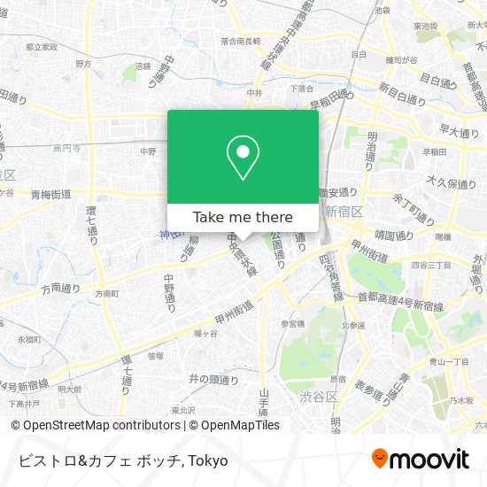 ビストロ&カフェ ボッチ map